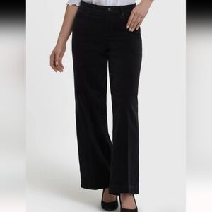 Vintage Corduroy Pants Gray 6 Petite Straight leg cut